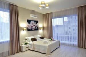 Отель MARISS hotel & business. Люкс двухместный для молодоженов (двухкомнатный) 15